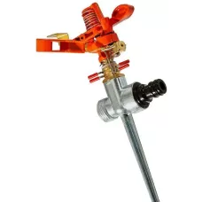 Разбрызгиватель импульсный, латунный, цинк корпус, штуцер 1/2" Sturm!