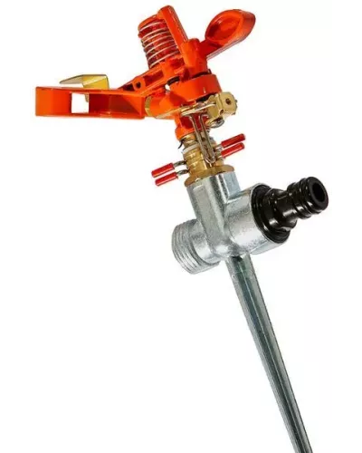 Разбрызгиватель импульсный, латунный, цинк корпус, штуцер 1/2