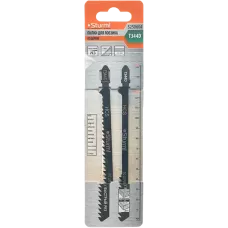Пилки для лобзика по дереву T344D, 2 шт, 152х126мм, шаг зуба 4мм, быстрый рез, HCS, Sturm!