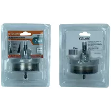 5440101 Коронки по дереву набор d=26/32/38/45/50/56/63мм, s=25.4мм (1"), усиленная, Sturm! 4603010059851 (CN), набор