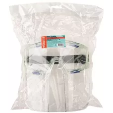 Очки-щиток, непрямая вентиляциия, прозрачные, 2мм, поликарбонат, Sturm