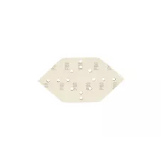 Шлифбумага, ромб, 108х208мм, Р80, 5 шт, Sturm!