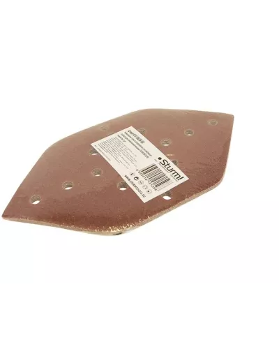 Шлифбумага, ромб, 108х208мм, Р80, 5 шт, Sturm!