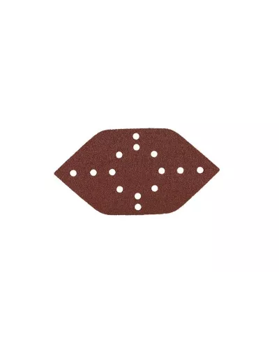 Шлифбумага, ромб, 108х208мм, Р80, 5 шт, Sturm!