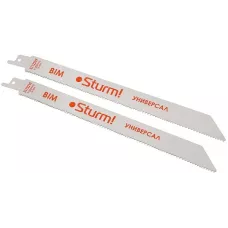 Полотна для сабельных пил универс. 2шт 225/1,8-2,6мм (дер,мет,пласт), Sturm! 9019-03-S1122VF