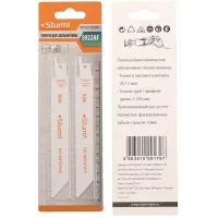 Полотна для сабельных пил МЕТАЛЛ 2шт 150/1мм (тонк лист/труб/проф) Sturm! 9019-03-S922AF