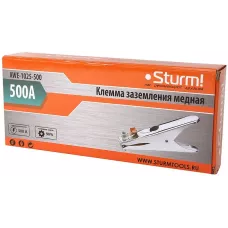 Клемма заземления 500A, медная Sturm!