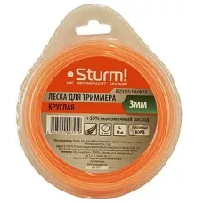 Леска для триммера Sturm! BGT3535-3.0-0A-15
