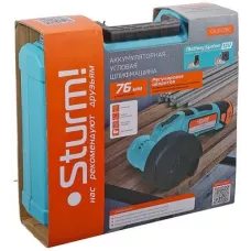 Аккумуляторная УШМ Sturm! CAG1276C 1BatterySystem12V