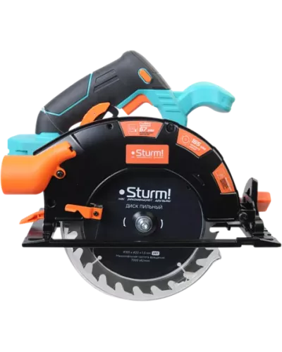 Аккумуляторная циркулярная пила Sturm! CCS1867BL 1BatterySystem