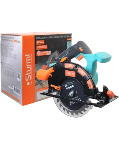 Аккумуляторная циркулярная пила Sturm! CCS1867BL 1BatterySystem