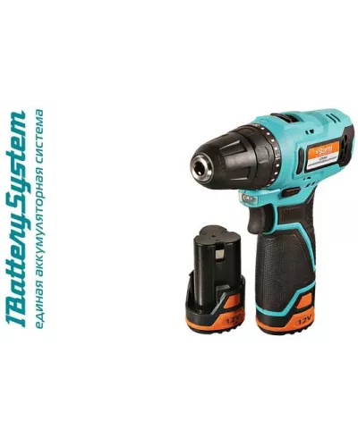Аккумуляторный шуруповерт CD1240C BatterySystem12V