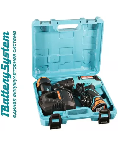 Аккумуляторный шуруповерт CD1240C BatterySystem12V