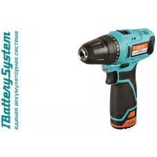 Аккумуляторный шуруповерт CD1240C BatterySystem12V