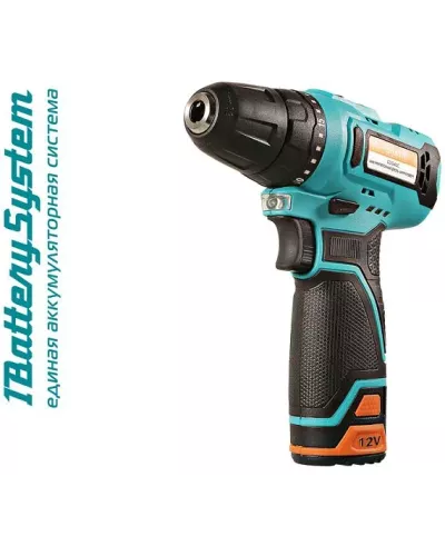 Аккумуляторный шуруповерт CD1240C BatterySystem12V