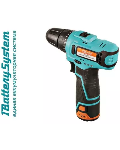 Аккумуляторный шуруповерт CD1240C BatterySystem12V