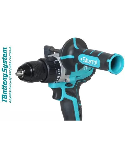 Аккумуляторный шуруповерт Sturm! CD2080I 1BatterySystem