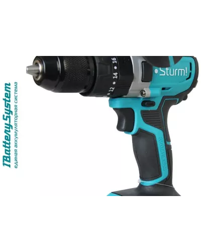Аккумуляторный шуруповерт Sturm! CD2080I 1BatterySystem