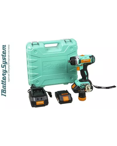 Аккумуляторный шуруповерт Sturm! CD3618T 1BatterySystem