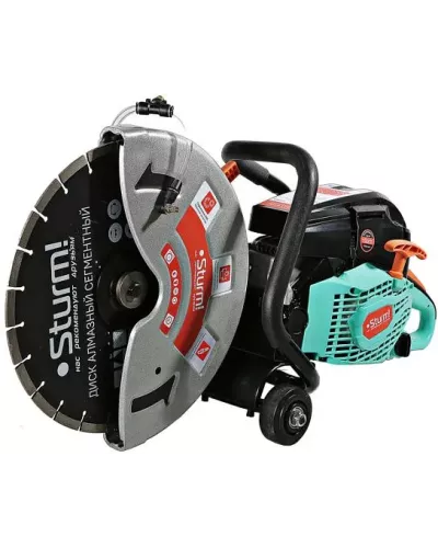 Бензорез Sturm! CG5835 2,6кВт/3,5л.с, двигатель 58см3, диск 350мм, карбюратор WALBRO