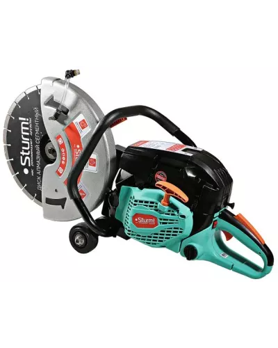 Бензорез Sturm! CG5835 2,6кВт/3,5л.с, двигатель 58см3, диск 350мм, карбюратор WALBRO
