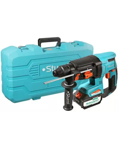 Аккумуляторный перфоратор Sturm! CRH1832BLC 1BatterySystem