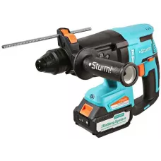CRH1832BLC Перфоратор аккум б/щ Sturm!, 18В, 1BatterySystem, 3.2Дж, 3+1реж, 1x4.0Ач ,ЗУ, кейс, 4603010130611 (CN), шт
