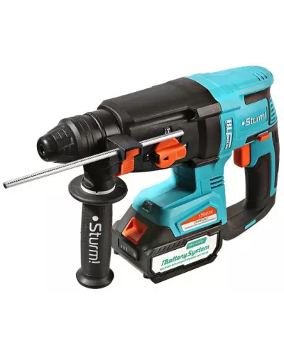 Аккумуляторный перфоратор Sturm! CRH1832BLC 1BatterySystem