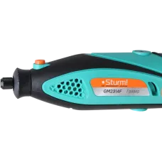 GM2314F Гравер Sturm!, 140Вт, 10000-32000 об/мин, гибкий вал, рег оборотов, 40аксс, кейс 4603010050056 (CN), шт