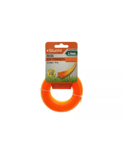 Леска для триммера Sturm! GT3535-2.4-8-15