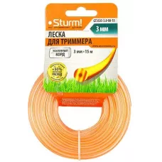 Леска для триммера Sturm! GT3535-3.0-0A-15