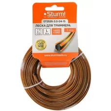 Леска для триммера Sturm! GT3535-3.0-G4-15