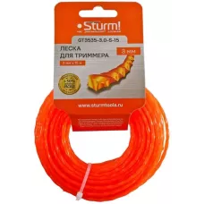 Леска для триммера Sturm! GT3535-3.0-S-15