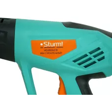 Фен технический, 2000 Вт, 2 темп.диап., 6 реж.потока, ЖК ДИСПЛ, 5аксс., кейс, HG2003LCD, 4603010060543, шт