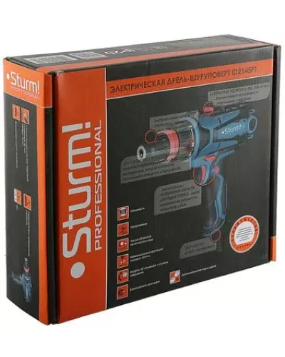Сетевой шуруповерт Sturm! ID2145PT