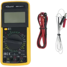Мультиметр цифровой, измерение ёмкости, частоты, температуры, Sturm!