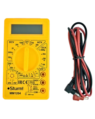Мультиметр цифровой, Sturm!