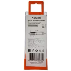 RB02-081916 Фреза пазовая прямая с двойным лезвием DxHxL 16x19x55 мм, хв.8 Sturm!