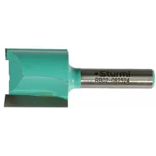 RB02-082524 Фреза пазовая прямая с двойным лезвием DxHxL 24x25,4x60 мм, хв.8 Sturm! 4603010122821 (CN), шт