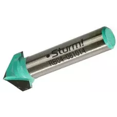 RB04-081014 Фреза пазовая V-образная DxHxL 14x10x45 мм, хв.8 Sturm! 4603010123026 (CN), шт