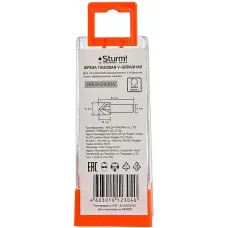 RB04-081616 Фреза пазовая V-образная DxHxL 16x16x51 мм, хв.8 Sturm! 4603010123040 (CN), шт