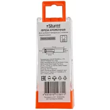 RB06-082516 Фреза кромочная с нижним подшипником DxHxL 16x25x71,5 мм,хв.8 Sturm! 4603010123811 (CN), шт