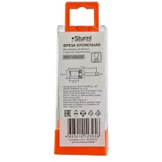 RB07-083019 Фреза кромочная с верхним подшипником DxHxL 19x30x71 мм, хв.8 Sturm! 4603010123958 (CN), шт