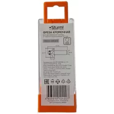 RB09-081322 Фреза кромочная калевочная с подшипником 12,7 мм, DxHxL 22x13x57 мм, хв.8 Sturm! 4603010124207 (CN), шт
