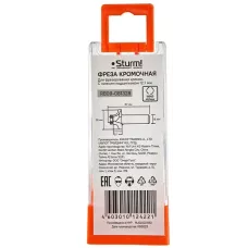 RB09-081328 Фреза кромочная калевочная с подшипником 12,7 мм, DxHxL 28x12,7x57 мм, хв.8 Sturm! 4603010124221 (CN), шт