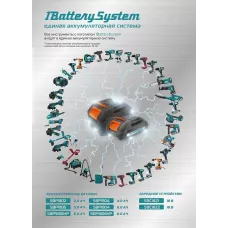SBP1804 Аккумулятор Sturm!, 18В, 1BatterySystem, 4.0Ач, 4603010102410 (CN), шт