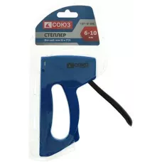 Степлер, пластмассовый корпус, 53 тип, скоба 6-10мм, СОЮЗ