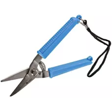 Секатор ручной, 160 мм, пластиковая ручка, толщина лезвия 4 мм, ремешок на руку, СОЮЗ