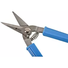 Секатор ручной, 160 мм, пластиковая ручка, толщина лезвия 4 мм, ремешок на руку, СОЮЗ