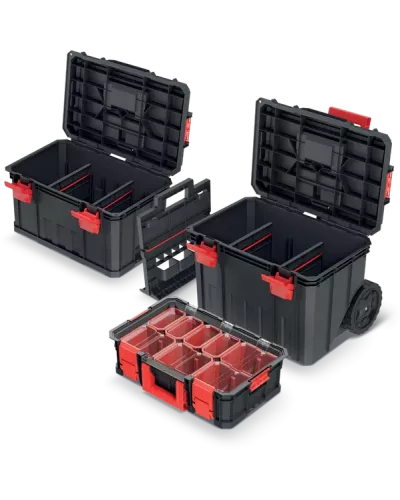 Набор ящиков для инструментов Kistenberg Modular Solution Set, черный